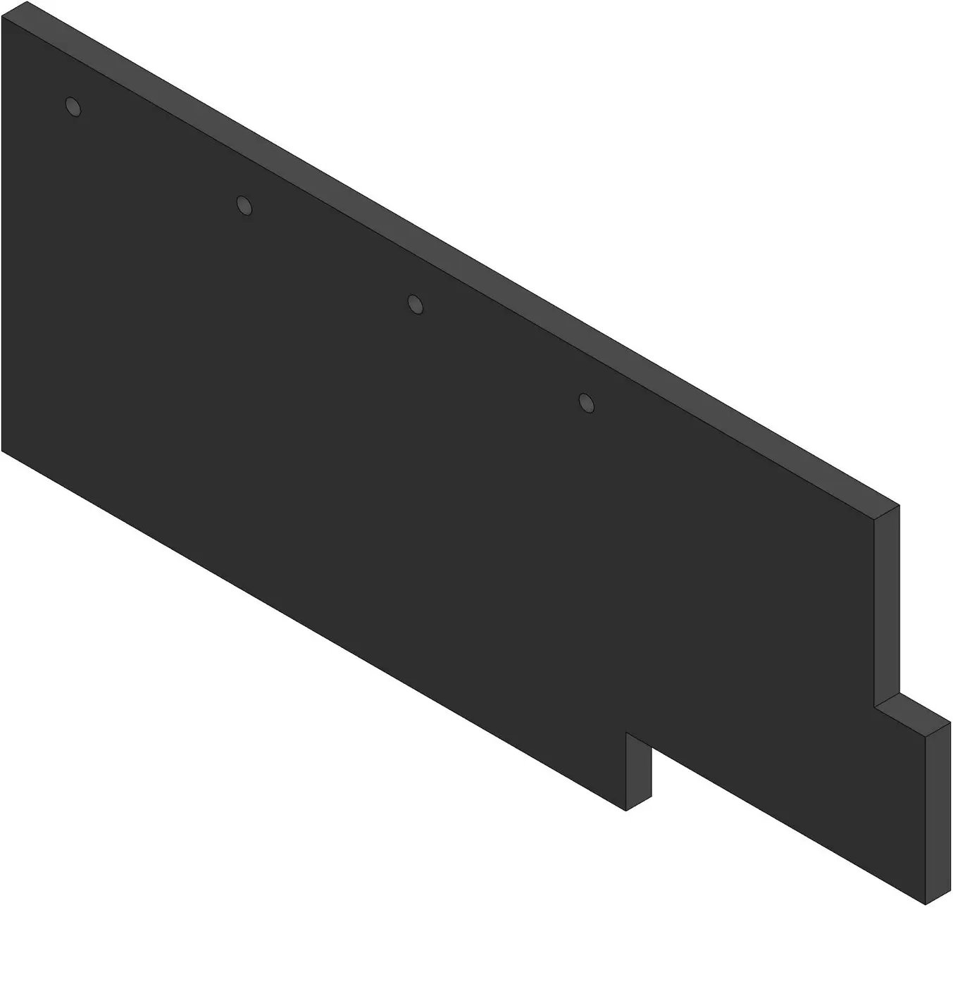 100183100F Резиновый складной лист 540×220×15, 80 по Шору (101831)
