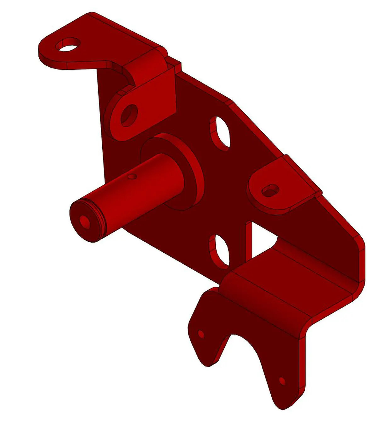 1205058503F Кронштейн правый